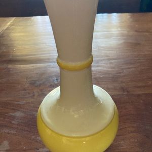 Royal Haeger yellow vase